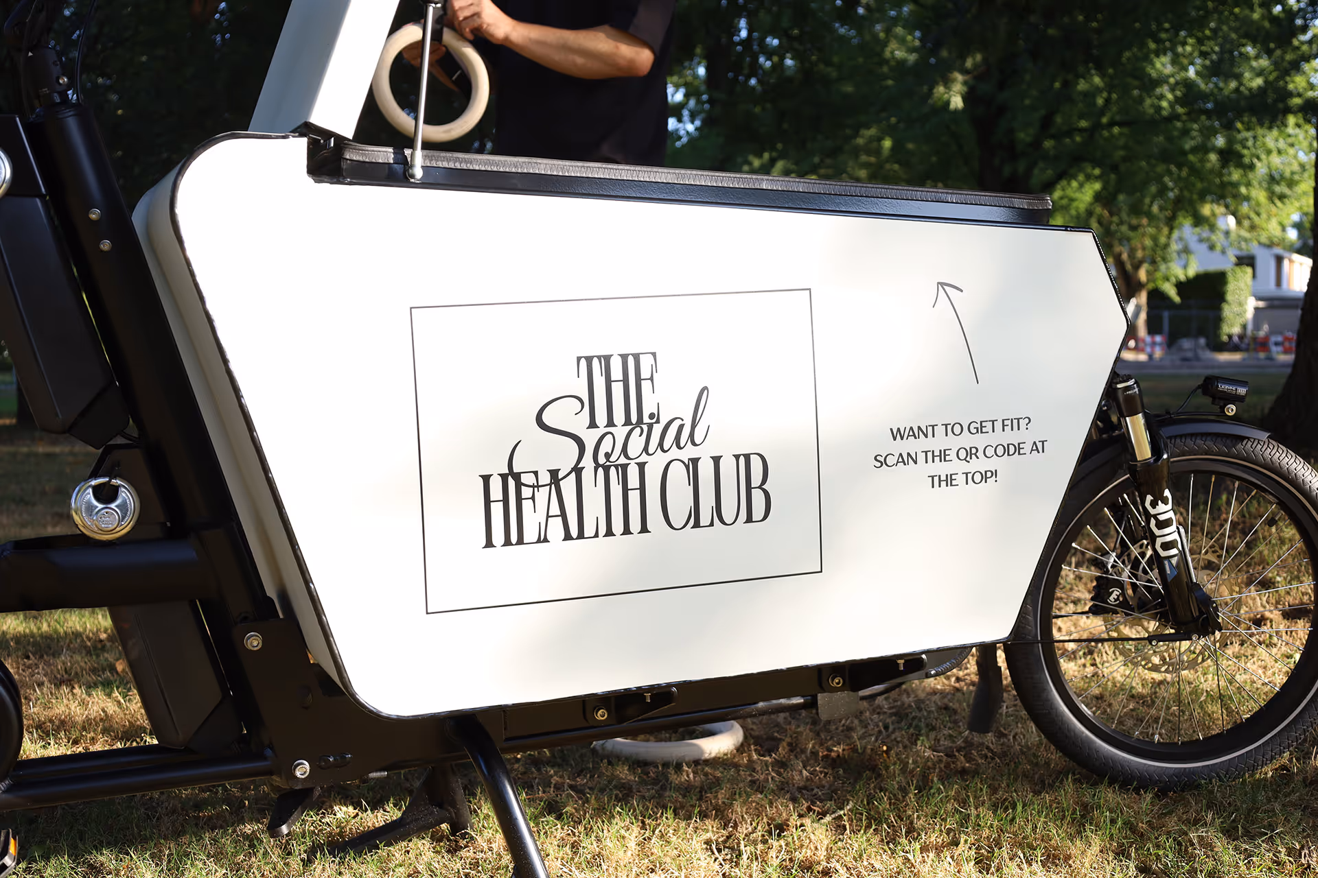 De bakfiets van The Social Health Club